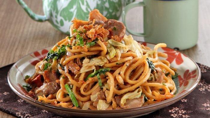 Ilustrasi bakmi Jawa.