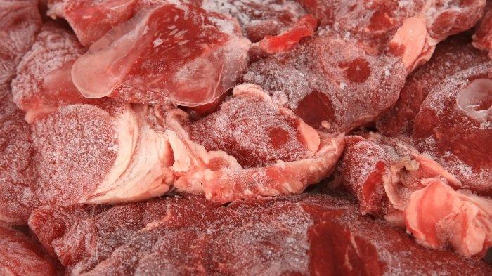 Ilustrasi daging beku.