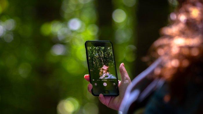 Ilustrasi foto selfie.