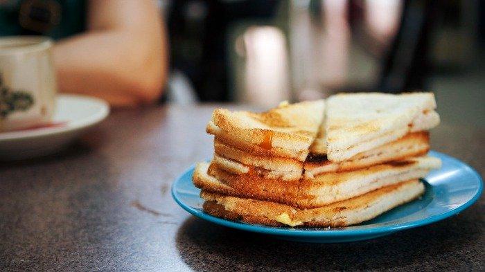Ilustrasi roti panggang.