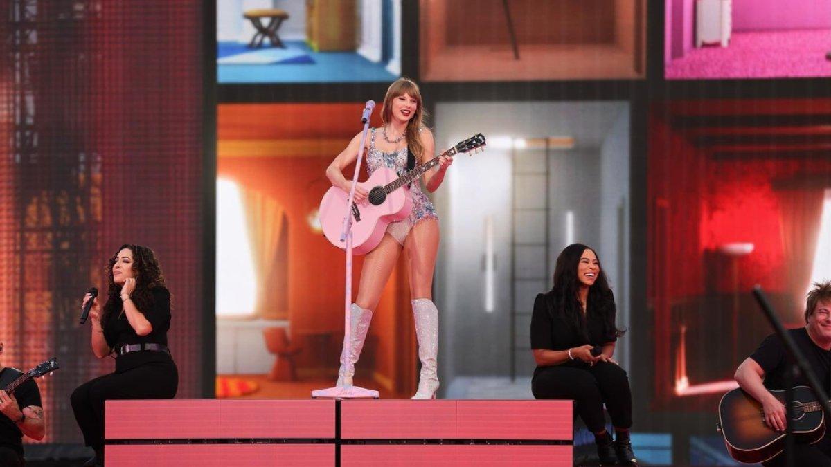 Ilustrasi konser Taylor Swift di Singapura.