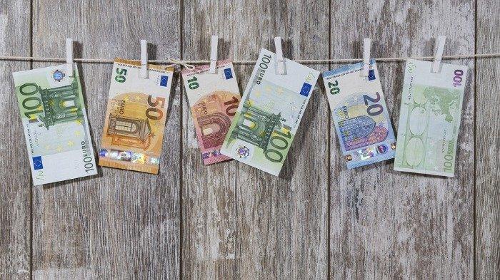 Ilustrasi mata uang Euro.