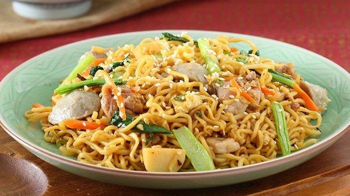 Mie goreng oriental.