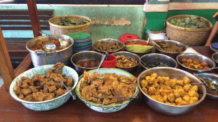 Ilustrasi nasi jamblang di Cirebon.