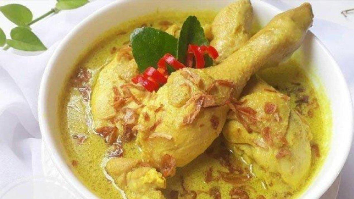 Ilustrasi menu olahan ayam.