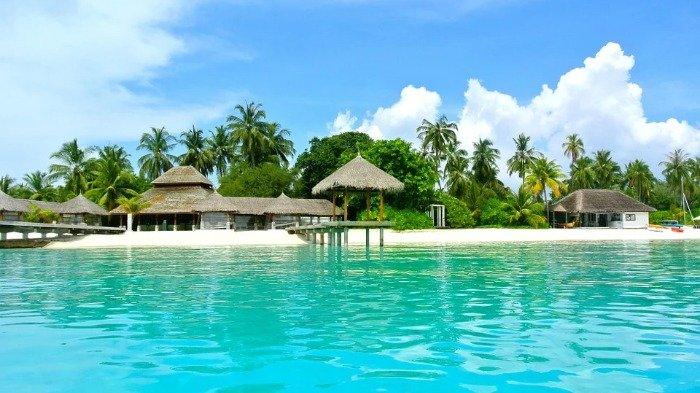 Maldives, satu tempat bulan madu terbaik tahun 2024.