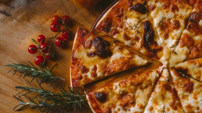 Ilustrasi pizza.
