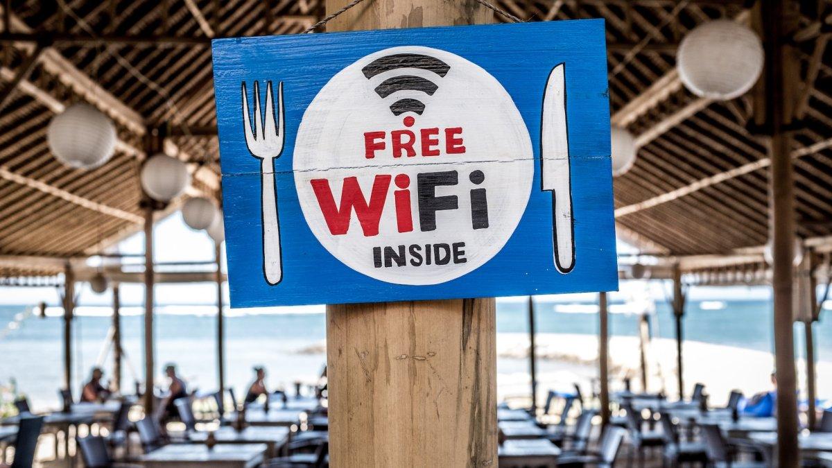 Ilustrasi restoran di Korea Selatan yang menawarkan wifi gratis.