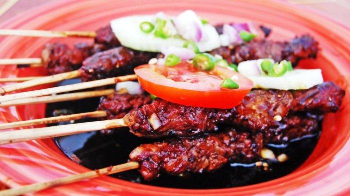 Ilustrasi sate sapi