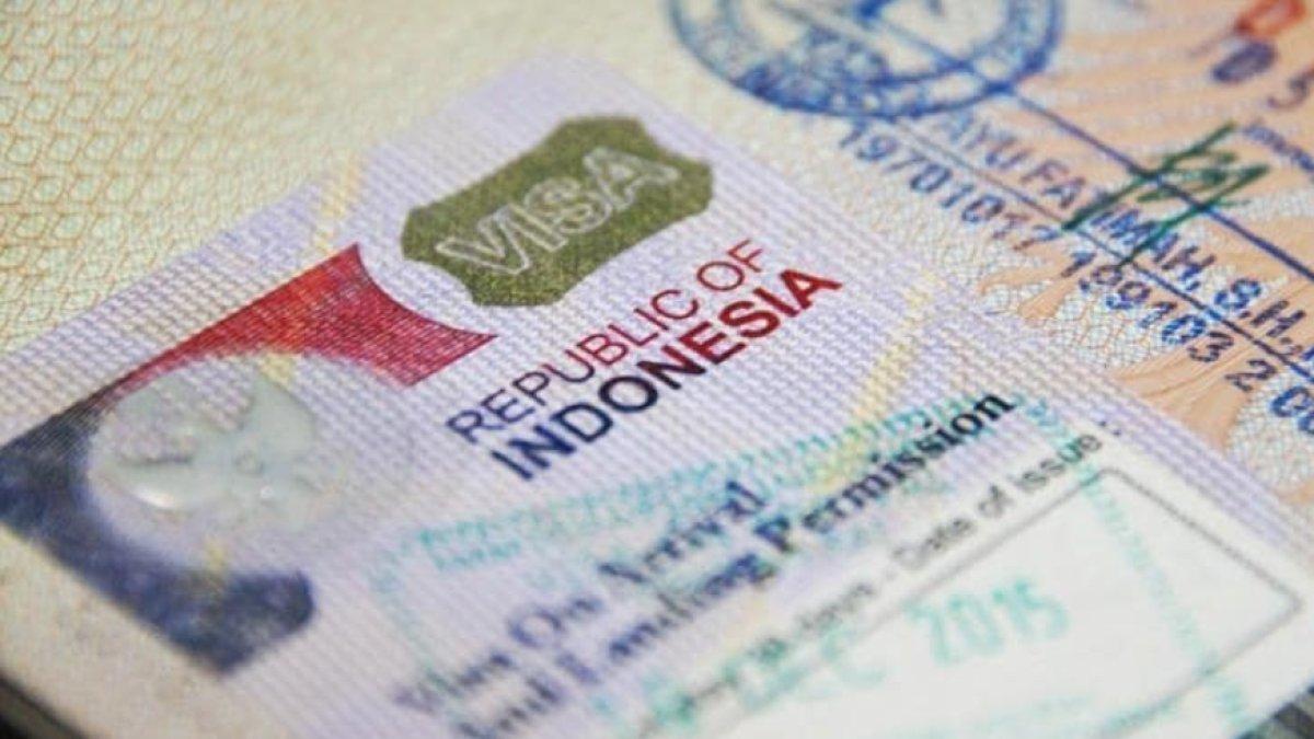 Ilustrasi visa Indonesia.