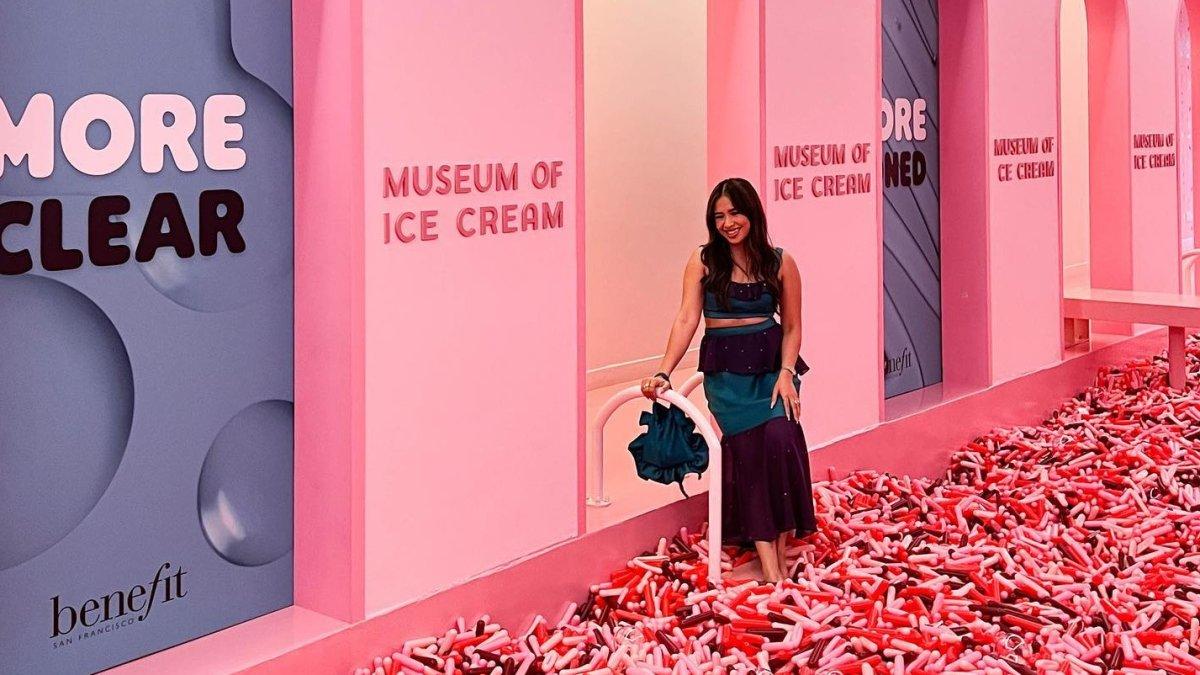 Instalasi di Museum of Ice Cream Singapura