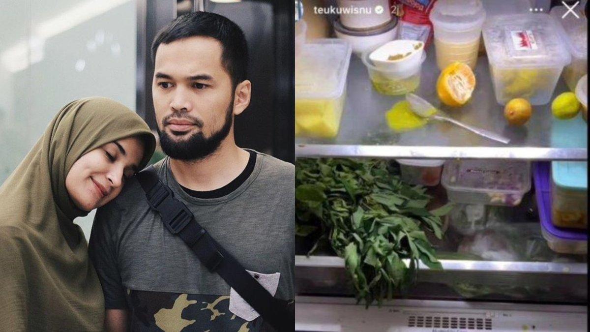 Imbas dicibir soal isi kulkas yang kotor, Teuku Wisnu dan Shireen Sungkar malah berujung dapat berkah.