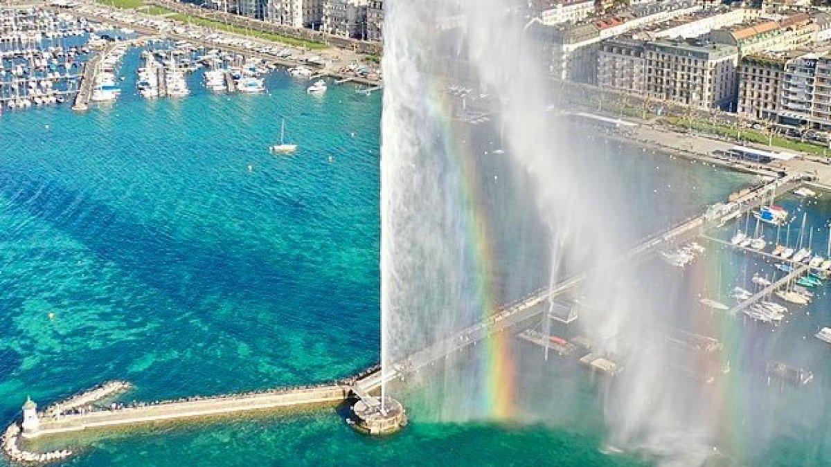 Jet d'Eau, Jenewa, Swiss
