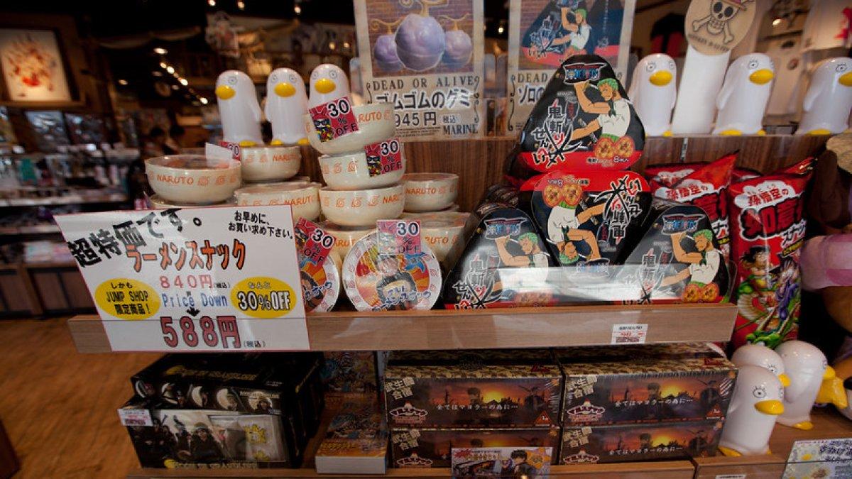 Jump Shop, satu toko anime dan manga terbaik di Tokyo Jepang