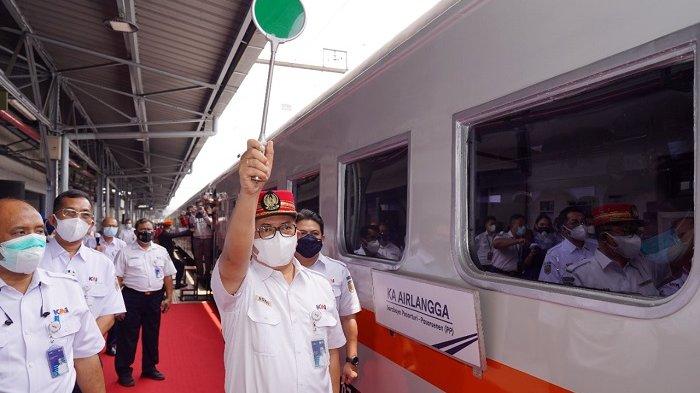 Peluncuran KA Airlangga