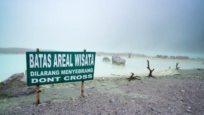 Kawah Putih Ciwidey yang ada di Bandung