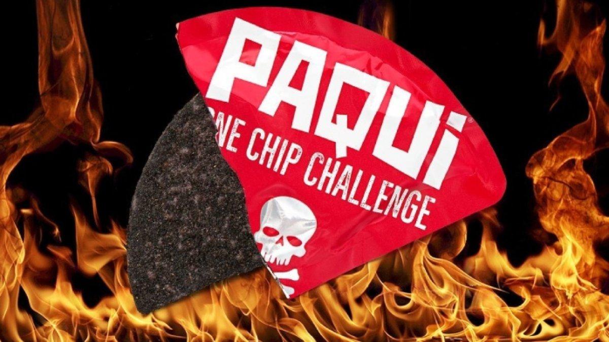 Keripik tortilla super pedas. Seorang remaja berusia 14 tahun dinyatakan meninggal dunia usai mengikuti challenge makan keripik tortilla super pedas yang trend di medsos.
