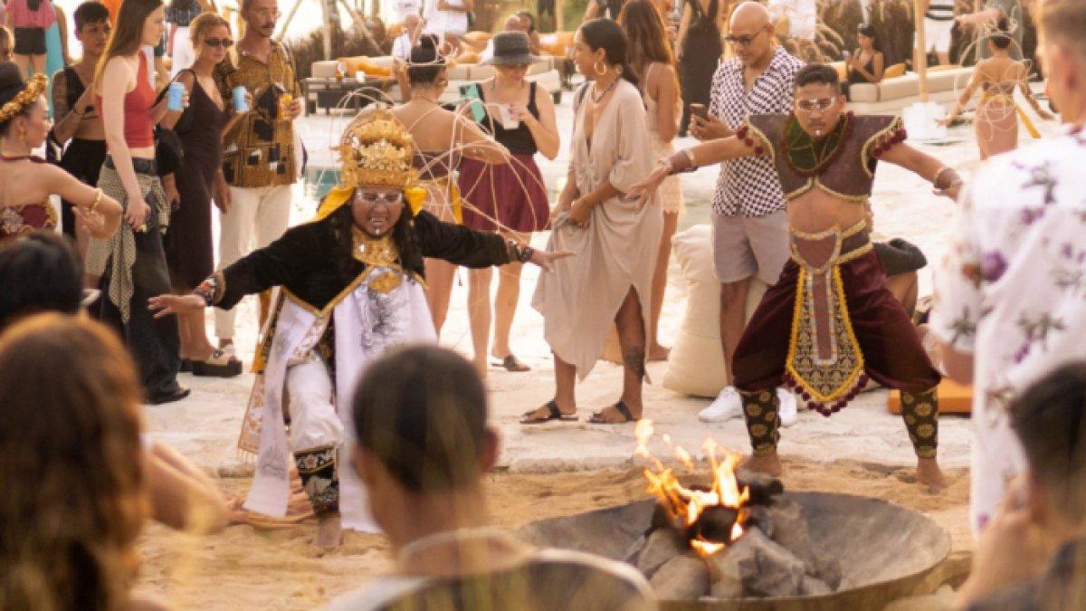 Keseruan di Mari Beach Club, beach club di Kuta, Bali milik Raffi Ahmad dan Nagita Slavina