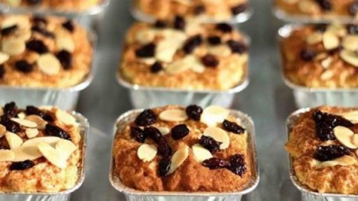 Klappertaart, kuliner khas Manado, Sulawesi Utara yang cocok buat dijadikan oleh-oleh.