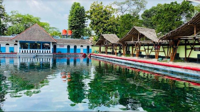 Kolam Umbul Temanten, salah satu kolam sumber mata air di Umbul Pengging