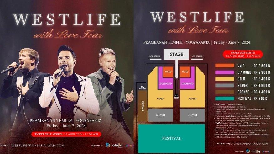 Konser Westlife Prambanan.