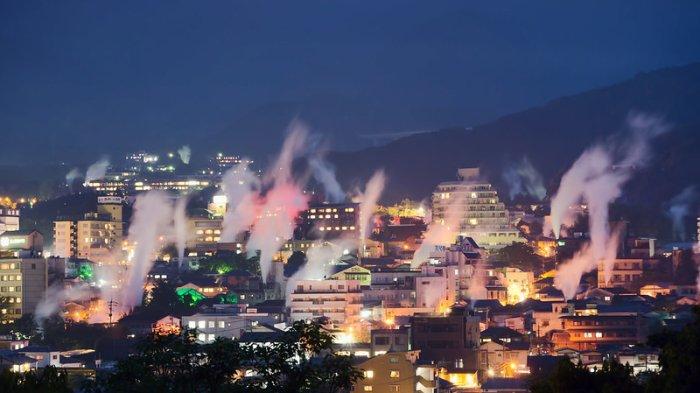 Kota Beppu, satu tempat wisata terbaik di Jepang buat dikunjungi tahun 2024.