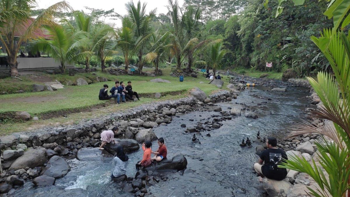 Ledok Sambi, satu tempat wisata keluarga di Kaliurang Sleman Jogja.