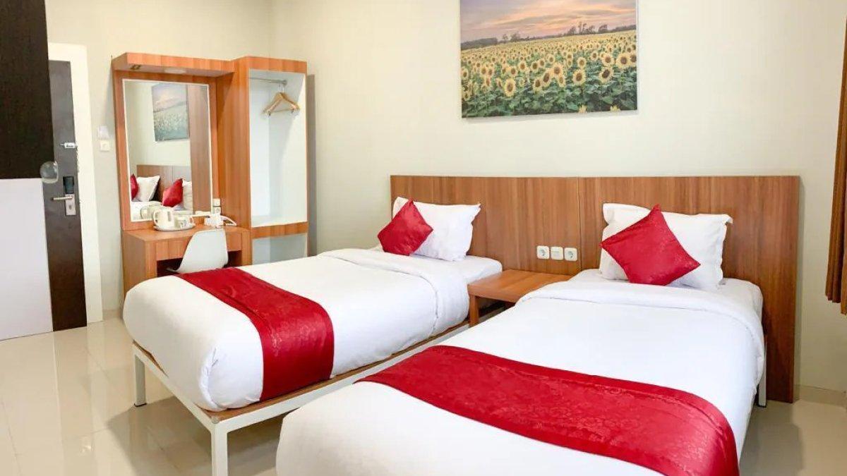 llustrasi tipe kamar yang ada di Hotel Asri Baru