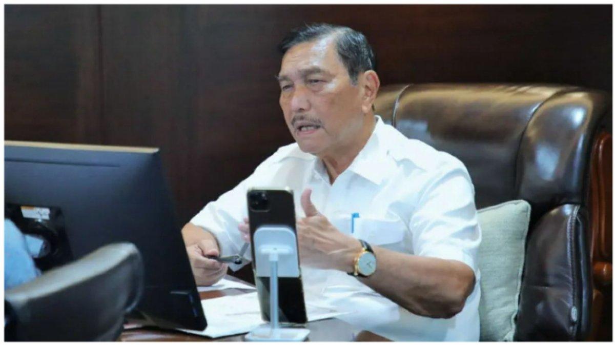 Menteri Koordinator Bidang Kemaritiman dan Investasi Luhut Binsar Pandjaitan.