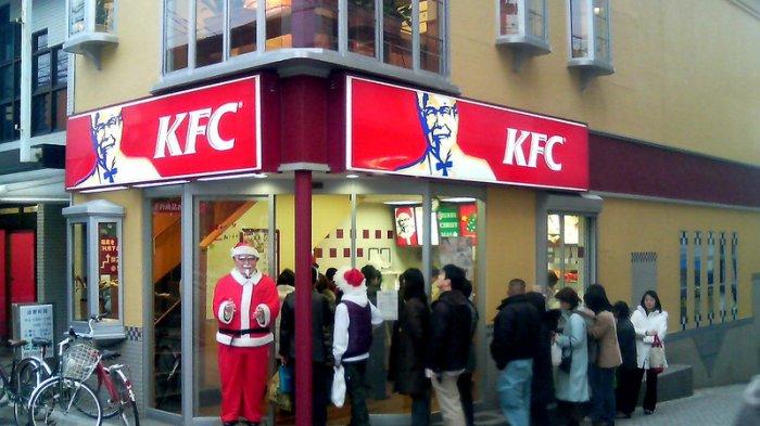 Makan KFC di Malam Natal - Jepang