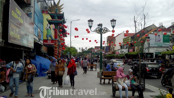 Suasana Jalan Malioboro, Yogyakarta