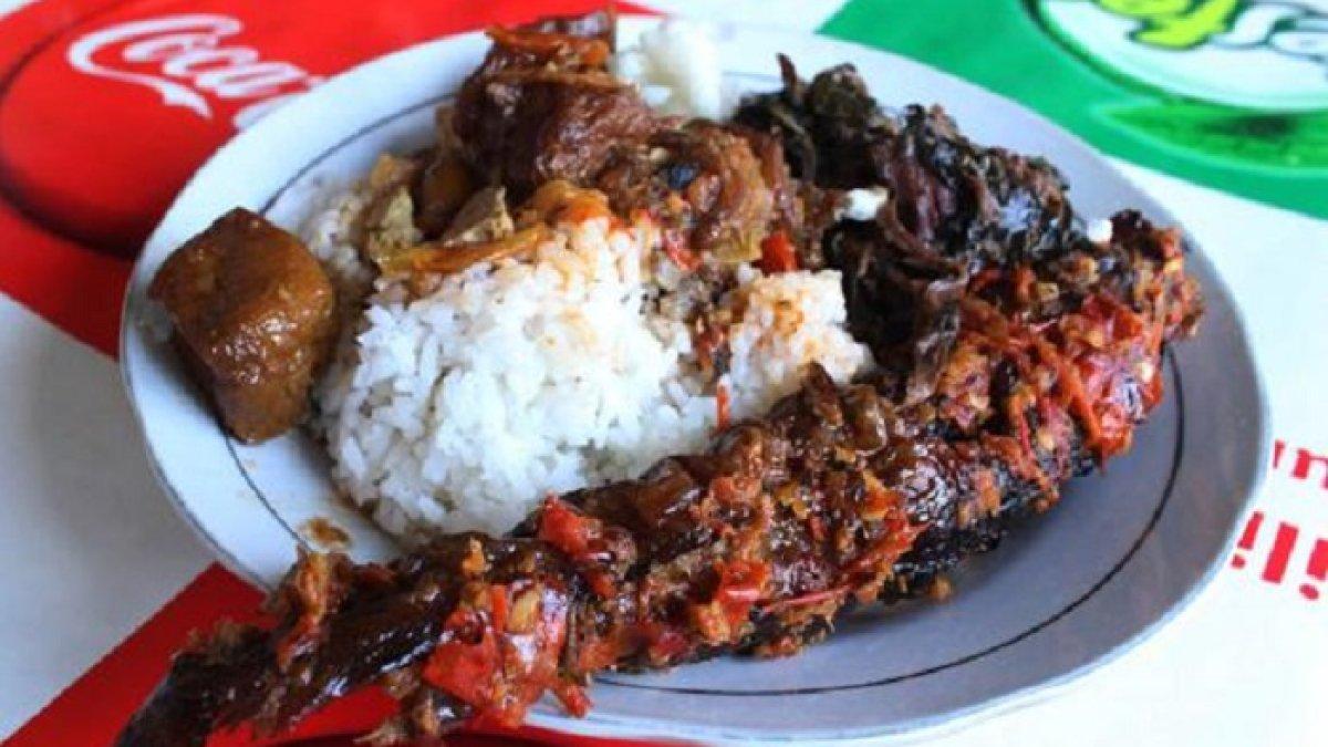 Ilustrasi menu olahan lele.