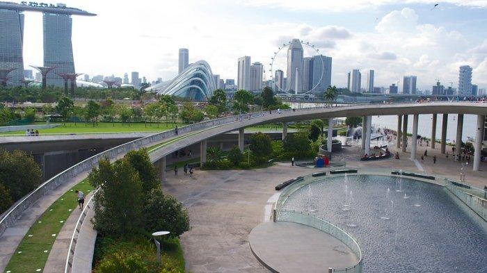 Marina Barrage, satu tempat wisata hits di Marina Bay Singapura