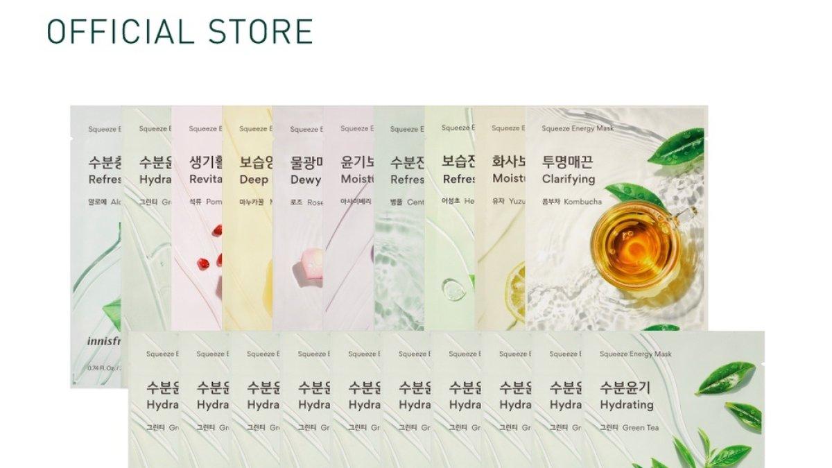 Masker wajah Innisfree, satu suvenir terbaik di Korea Selatan