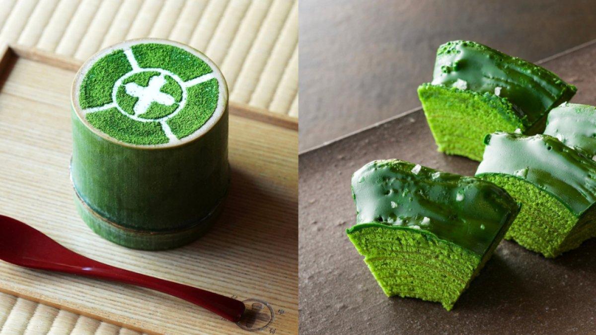 Menu matcha di Nakamura Tokichi, Kyoto, Jepang