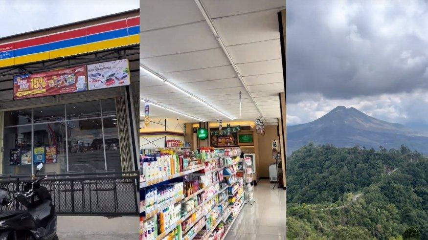 Viral minimarket dengan pemandangan tercantik di Indonesia.