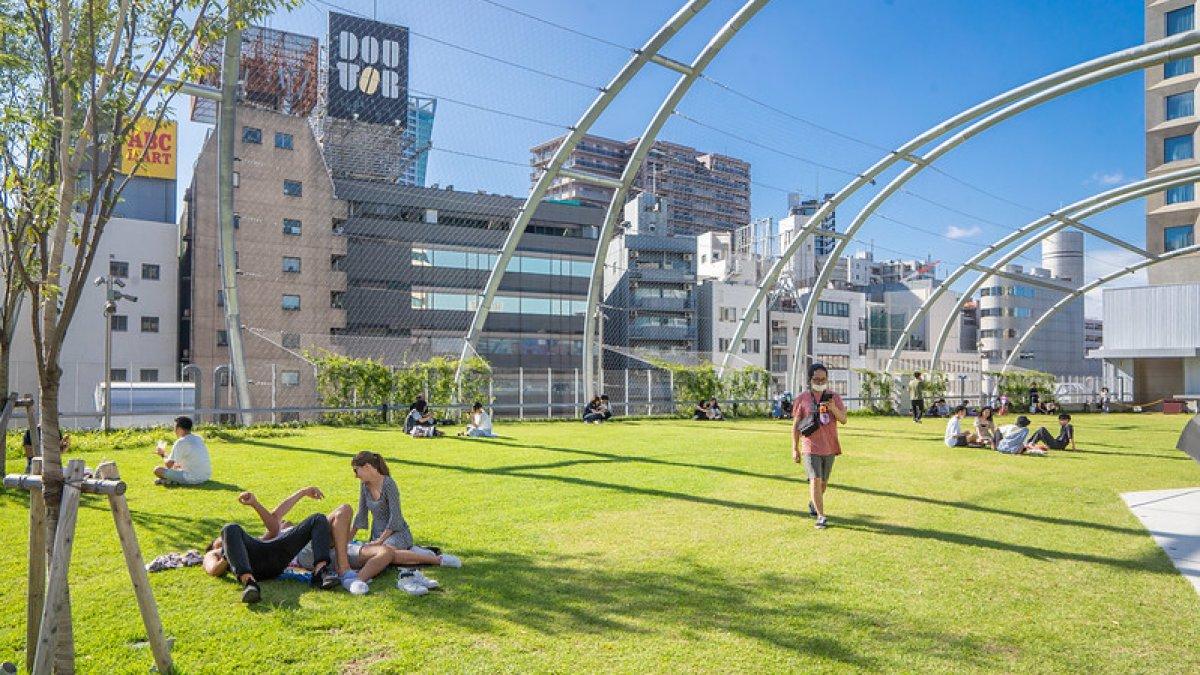 Miyashita Park, satu tempat wisata di Shibuya Jepang.