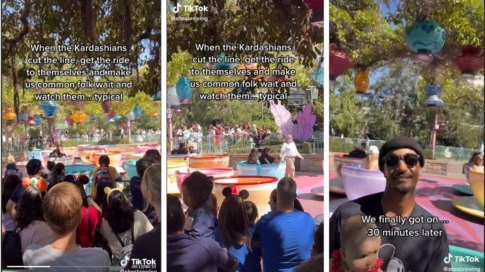 Viral Keluarga Kardashian Bikin Kesal Pengunjung Disneyland, Ini