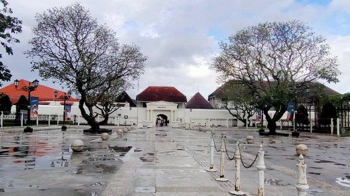 Museum Benteng Vredeburg yang berada di berada di kawasan nol kilometer pusat Kota Jogja.