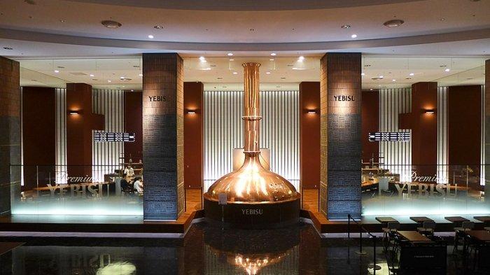 Museum Bir Yebisu, satu tempat wisata gratis di Tokyo Jepang