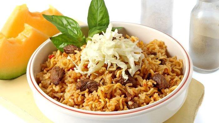 Ilustrasi nasi goreng krengsengan.