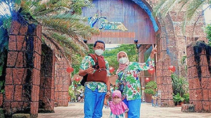 Pengunjung di Ocean Dream Samudra Ancol.