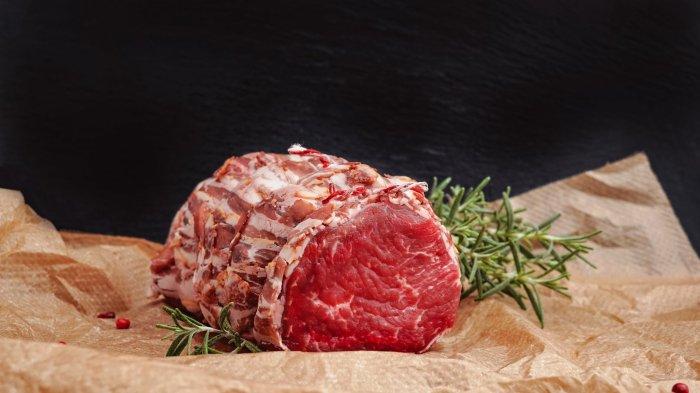 Olahan daging kambing sebelum dikukus