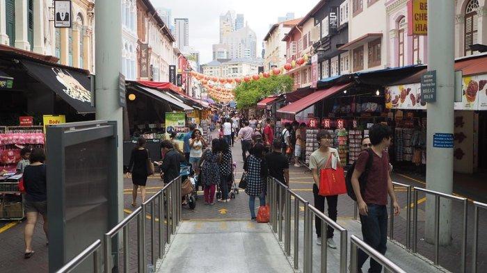 Pagoda Street Market, satu tempat belanja di Chinatown Singapura
