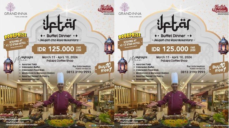 Paket bukber Grand INNA Tunjungan.