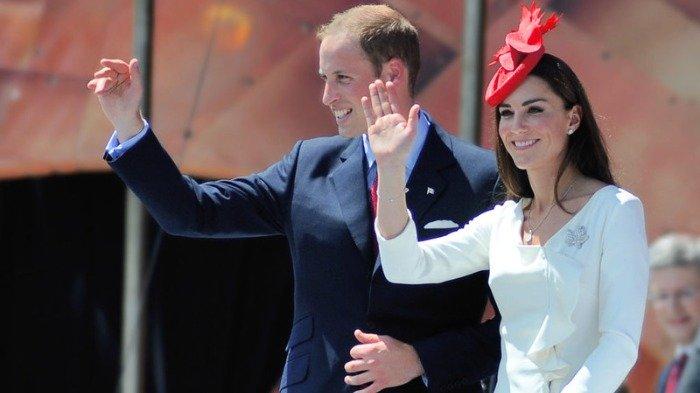 Pangeran William dan Kate Middleton.