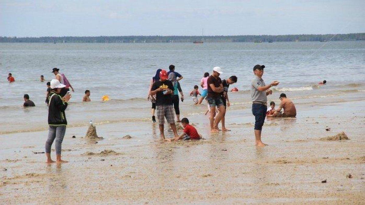 Pantai Kemala, tempat wisata di Balikpapan.