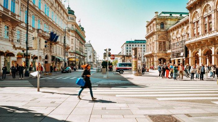 Pemandangan di Vienna, Austria