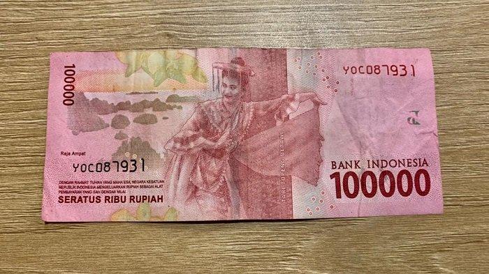 Uang kertas Rp 100.000.