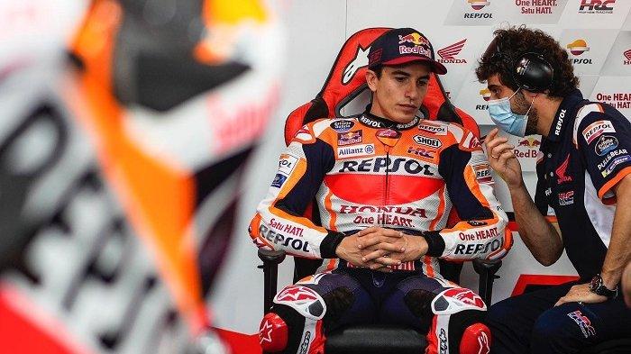 Marc Marquez, pembalap Repsol Honda asal Spanyol.